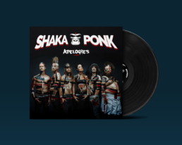 Shaka Ponk logo + cover concept by Jonk