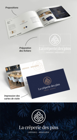 Pack lancement : Logo + 500 cartes de visite