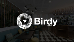 Hôtel Birdy - Honotel - Logo by jonk